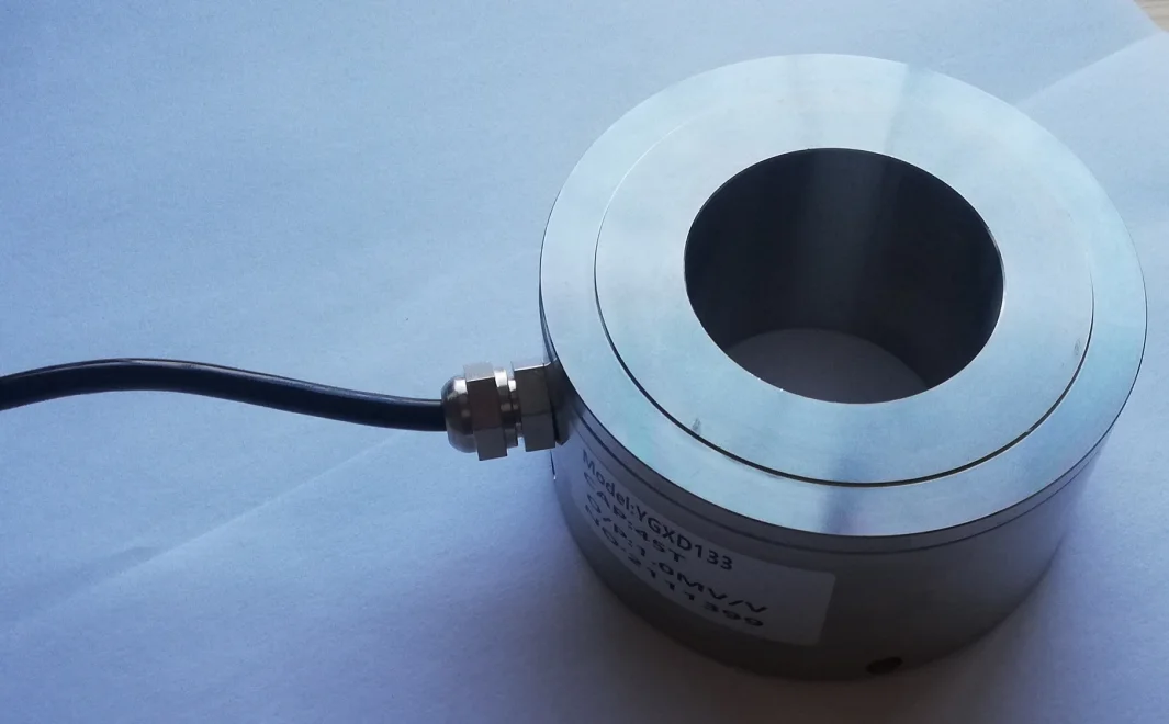 Annular compression load cells force transducer weight sensor loadcell for clamping forces bolt loading forces compressive loads