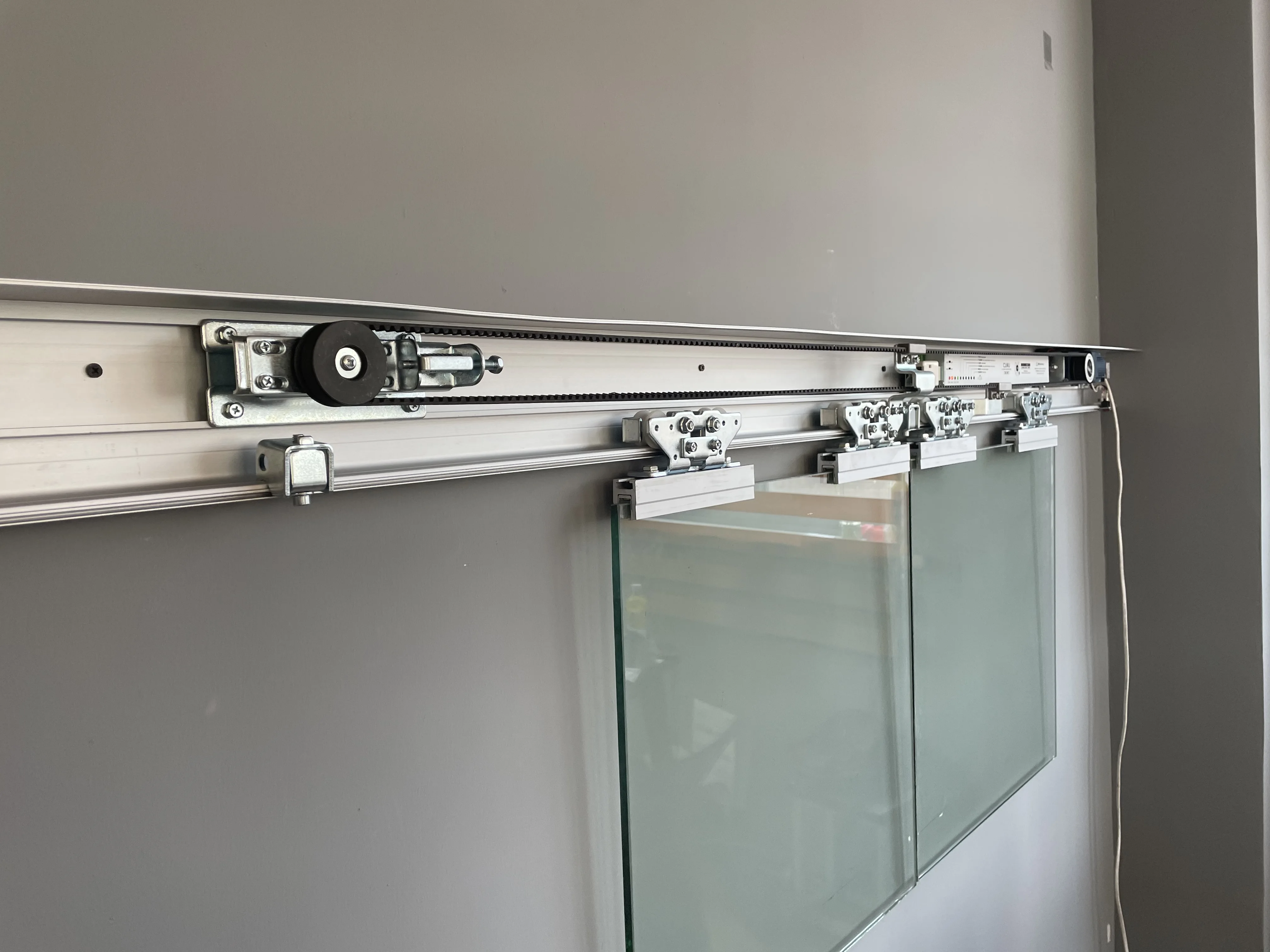 Electric sensor indoor automatic glass sliding door opener