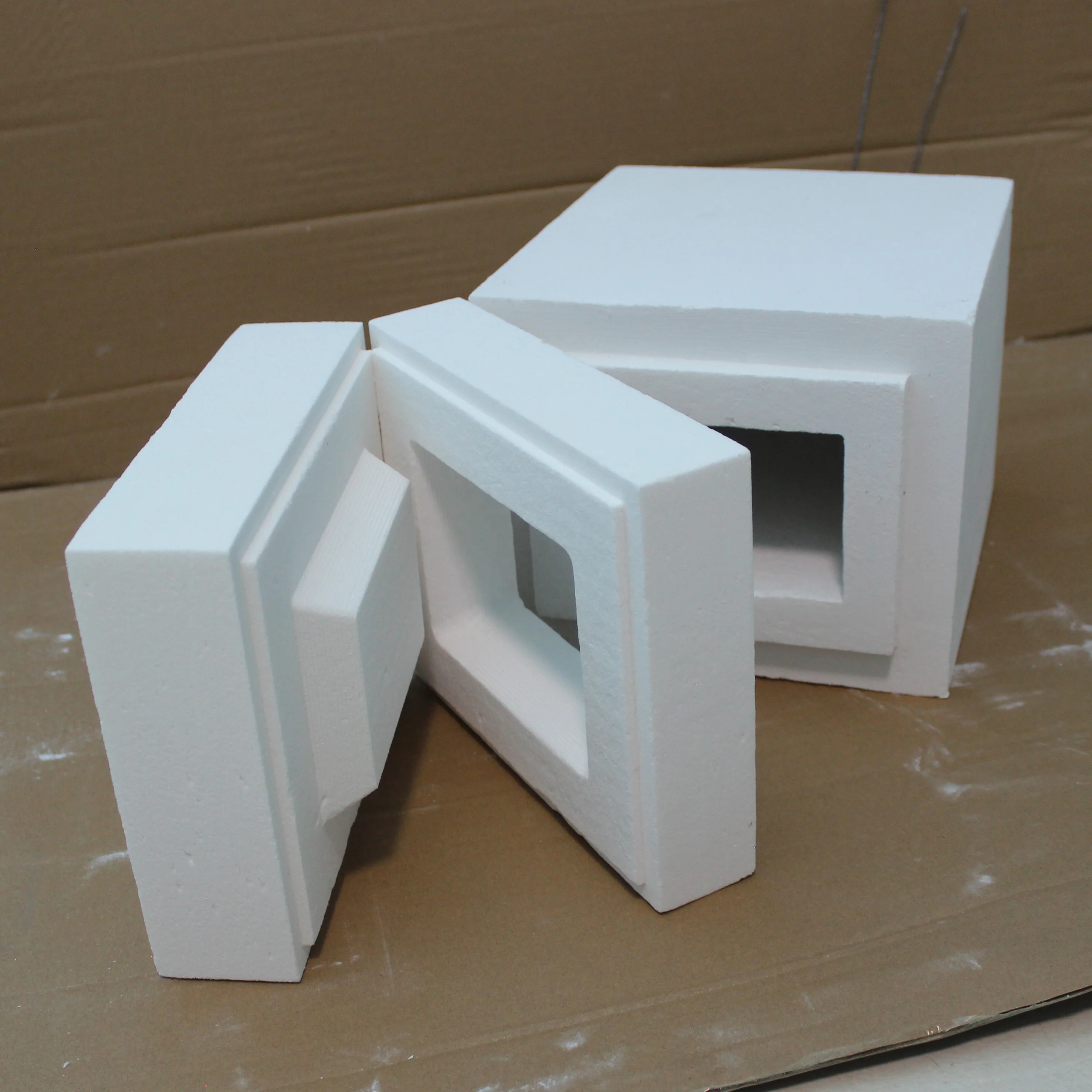 Высокотемпературная печь из керамического волокна с сопротивляющей проволокой