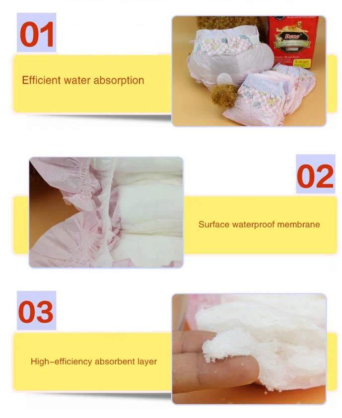 Dog Physiological Pants Disposable Pet Diapers Bitch Pet Pants Wholesale