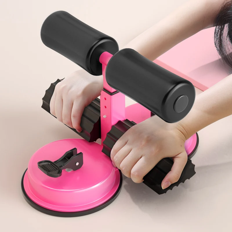 High Quality Portable Double Suction Cup Sit-up Bar Abdominal Core Trainer Adjustable Sit Up Assistant
