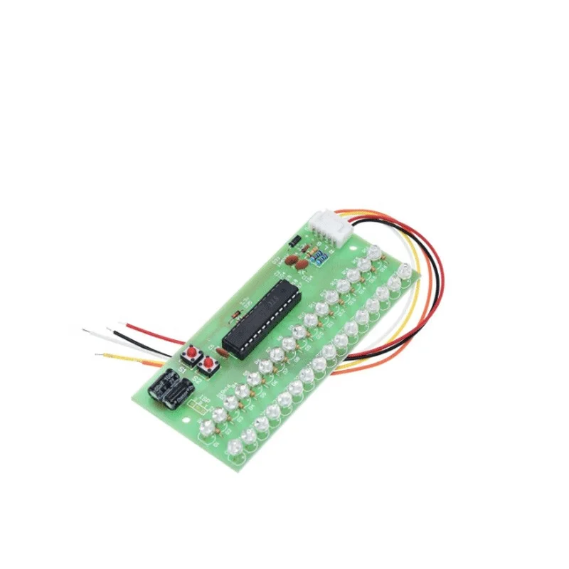 Blue Light LED Light Music Audio Spectrum Dynamic Display Volume Level Indicator Display Dual Channel 16 Lights