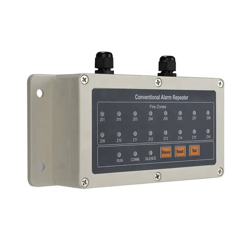Remote control conventional fire alarm repeater panel