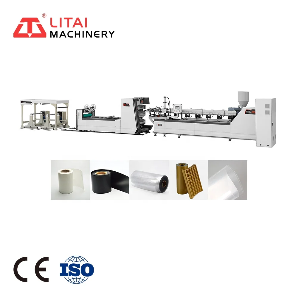 Fully Automatic Hydraulic Drive Large Output Ps Sheet Roll Extruders Machine Production Line