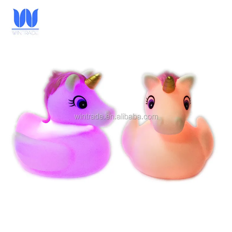 
Baby Toy Unicorn Series Flashing Light Narwhal Duck For Kids 