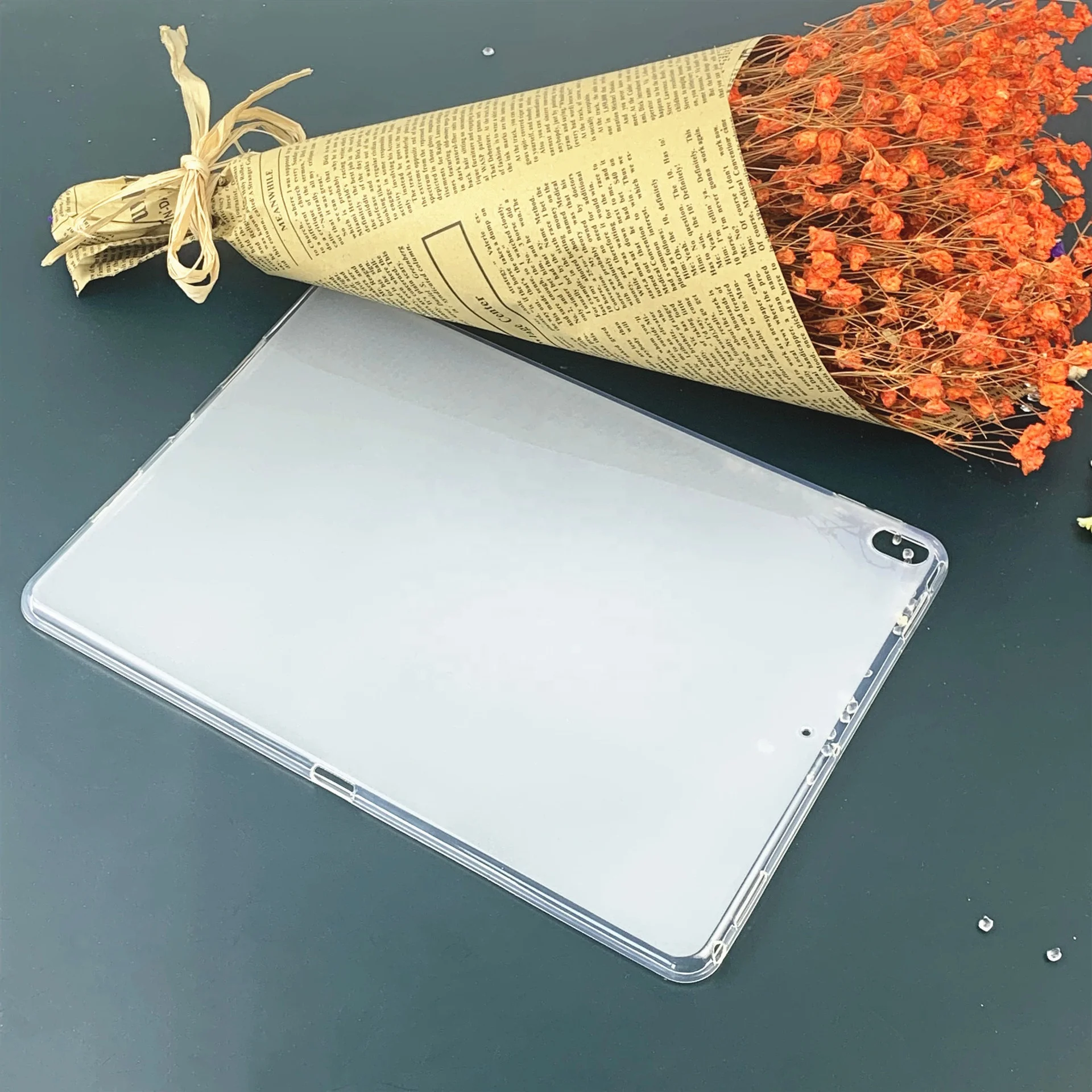  Простой в установке Мягкий ТПУ Матовый Прозрачный чехол для iPad Air 10 5 Задний защитный матовый