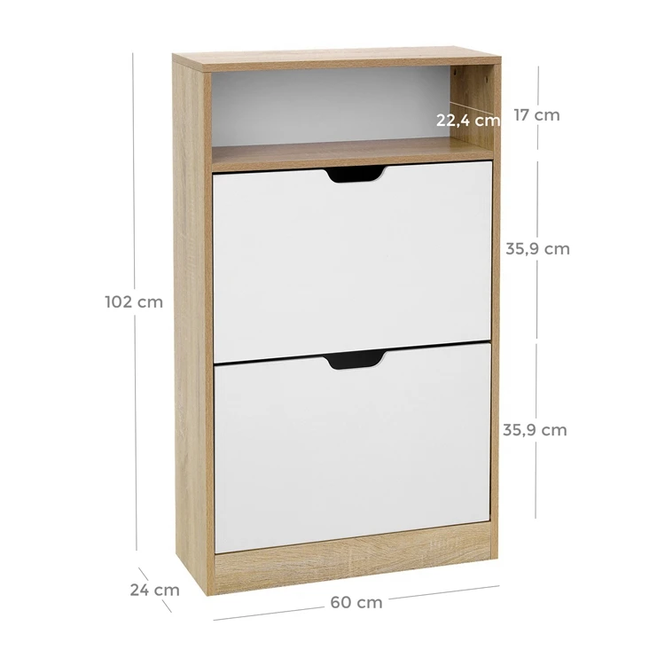 Съемный разделитель для обуви VASAGLE, шкаф-органайзер для обуви, сверхпрочная стойка для обуви, закрытый шкаф для обуви