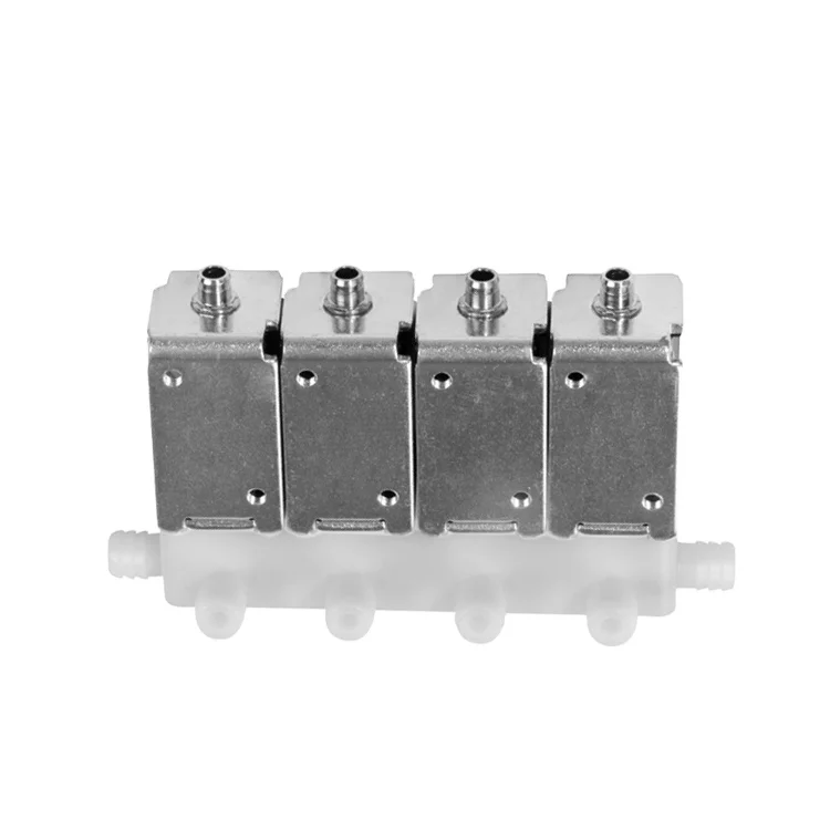 Micro Mini Electric DC 24 В 3-ходовой 2-позиционный небольшой Электрический воздушный электромагнитный клапан