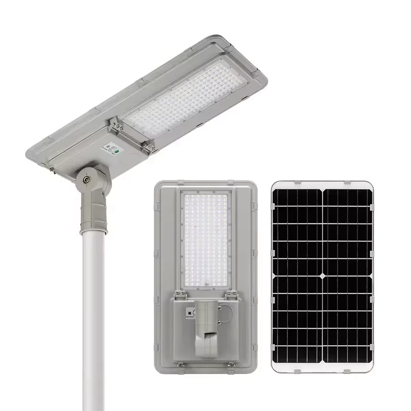 80W 100W 200W 300W Outdoor Integrated Induction LED Solar Street Light IP65 Waterproof Zero Electricity Road Application