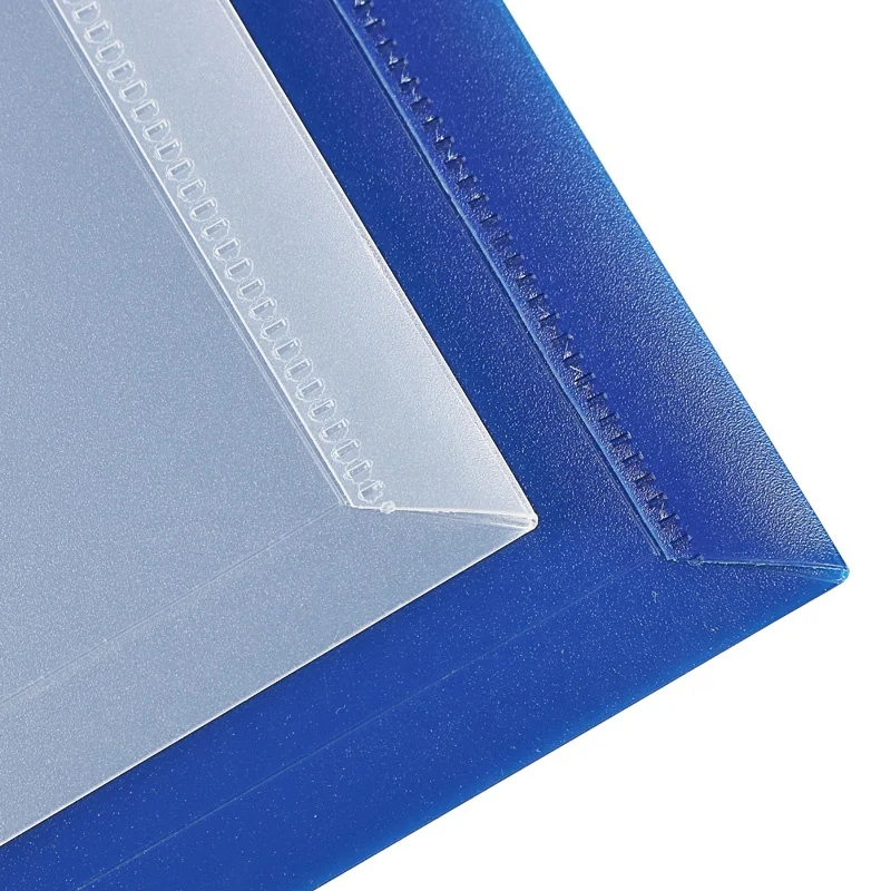 New Items Office Stationery Customized Document Bag Transparent Handle File Folder