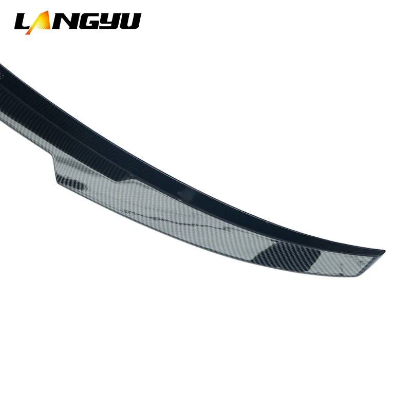Langyu Auto Modification Tail Spoiler BMW 3 Series Upgrade M4 Style Carbon Fiber Trunk Spoiler For G20 Rear Spoiler