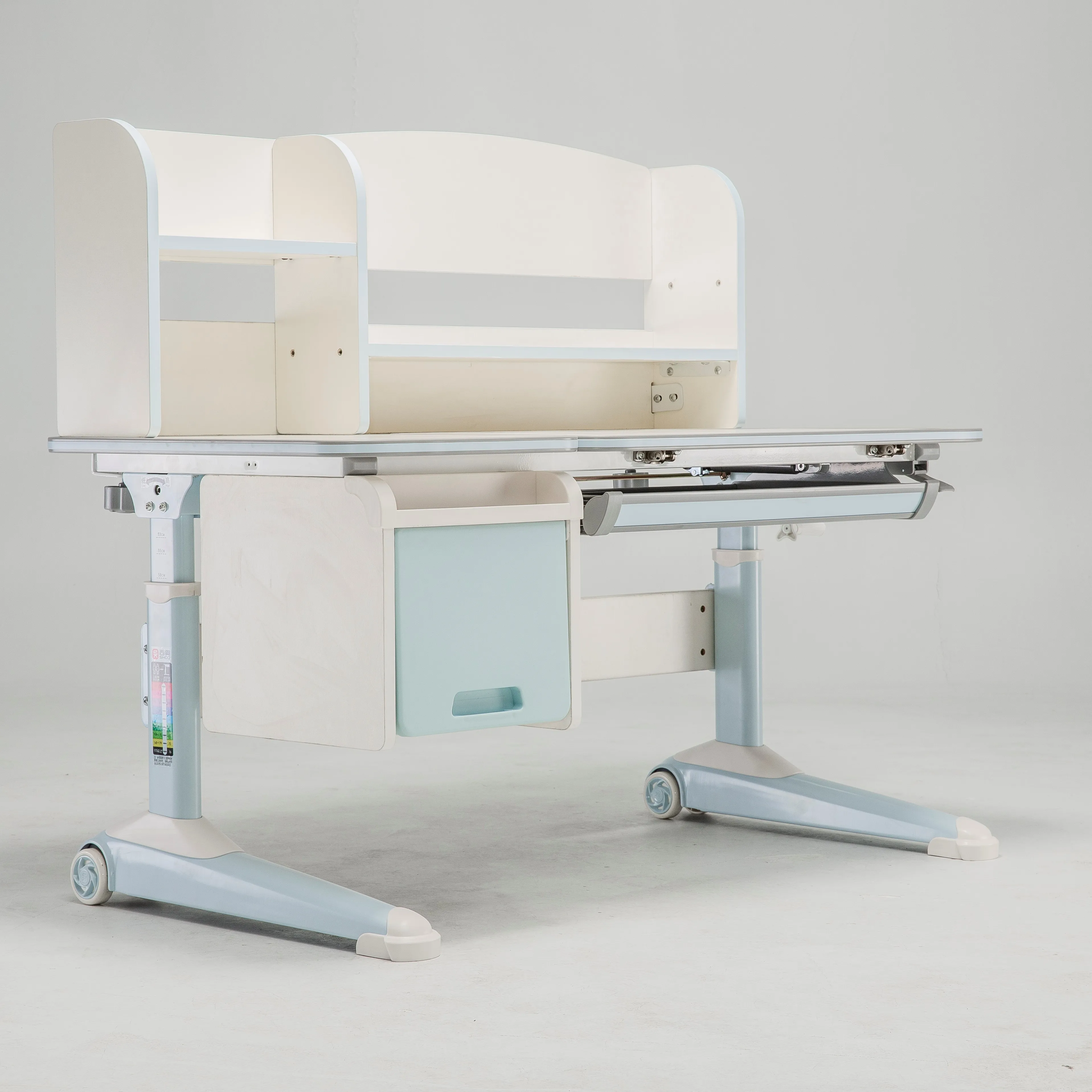 hot sell and stable Multifunctional height adjustable folding kids study table desk and desk chair