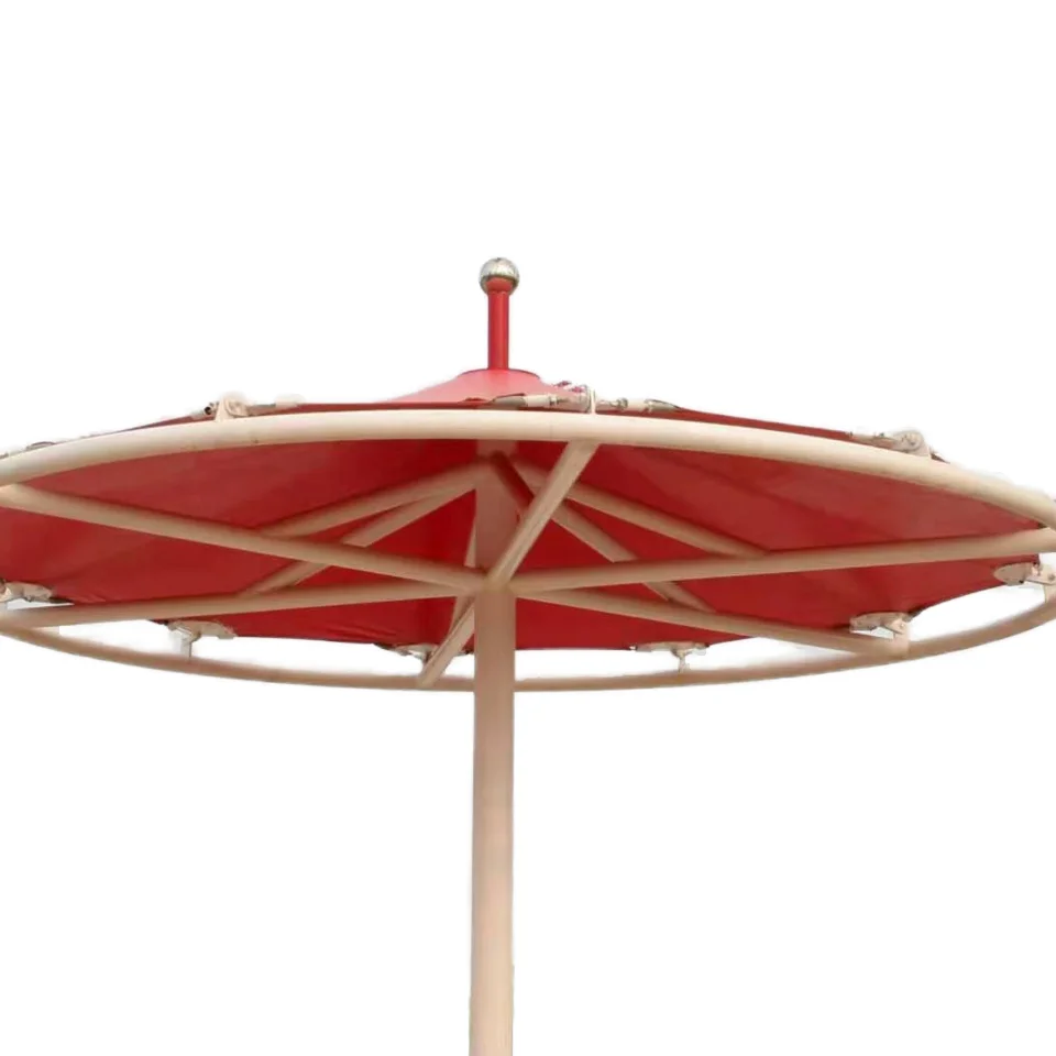 Modern Design Outdoor Leisure Tension Membrane Structure Durable PVDF PTFE UV Protection Film Waterproof Sunscreen Hall