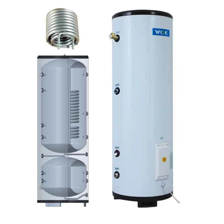 Solution Of Coal Crisis stainless steel 304 domestic heat pump hot water heater water tank 260L