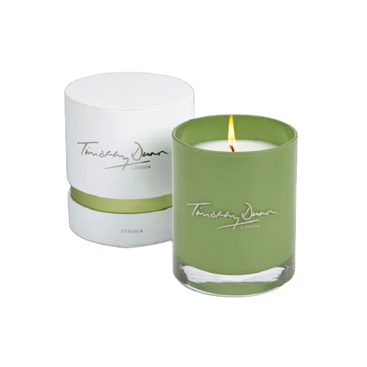 Custom Best Price Custom Manufacture Cardboard Candle Packaging Box  Round Tube Candle Box