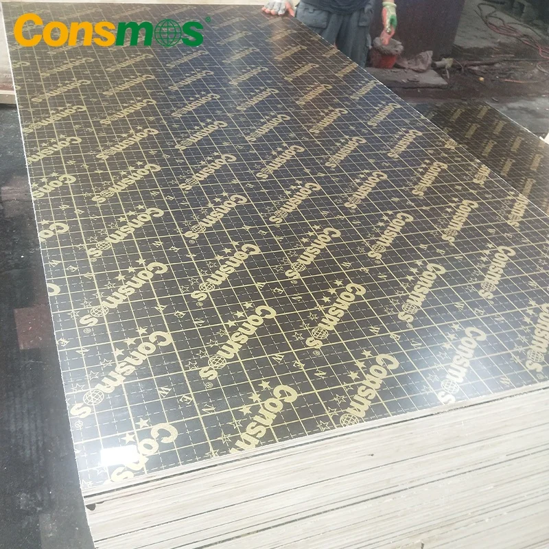 Construction Use 1220x2440mm 15mm 18mm WBP Glue Film Faced Plywood Board