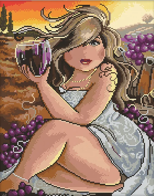 
Beautiful Girl 40*50 DIY Diamond painting Home Decoration Diamond Painting Adults Diamond painting 