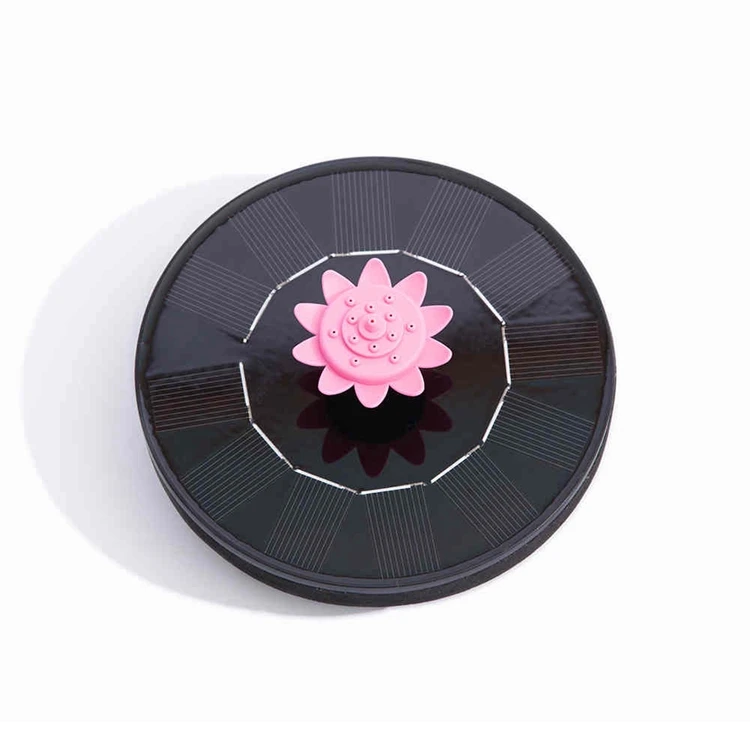  Миниатюрный водяной фонтан Lotus на солнечной батарее по индивидуальному