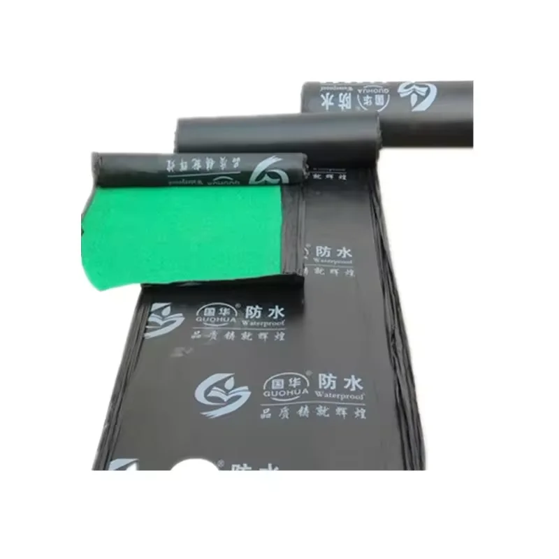 Green SBS Modified Bitumen Professional Waterproof Material Waterproof Membrane For Roof Bituminous Sand Waterproof Membrane
