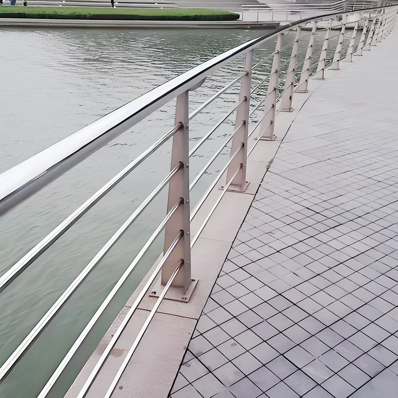 Customized 304 stainless steel stair handrail design and wholesale procurement