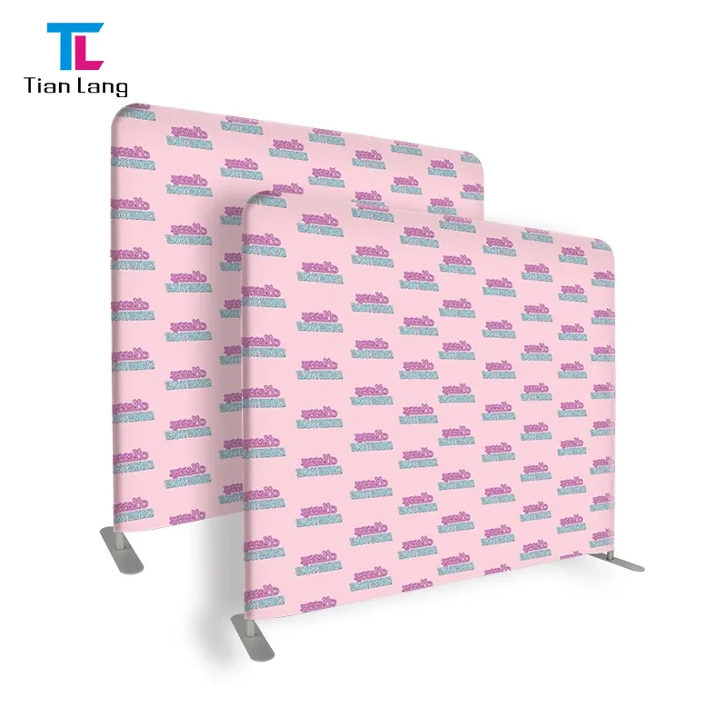 Tian Lang Trade Show Display Photo Booth Back Drop Stand Pipe And Drape 8ft Backdrop Stand Photobooth