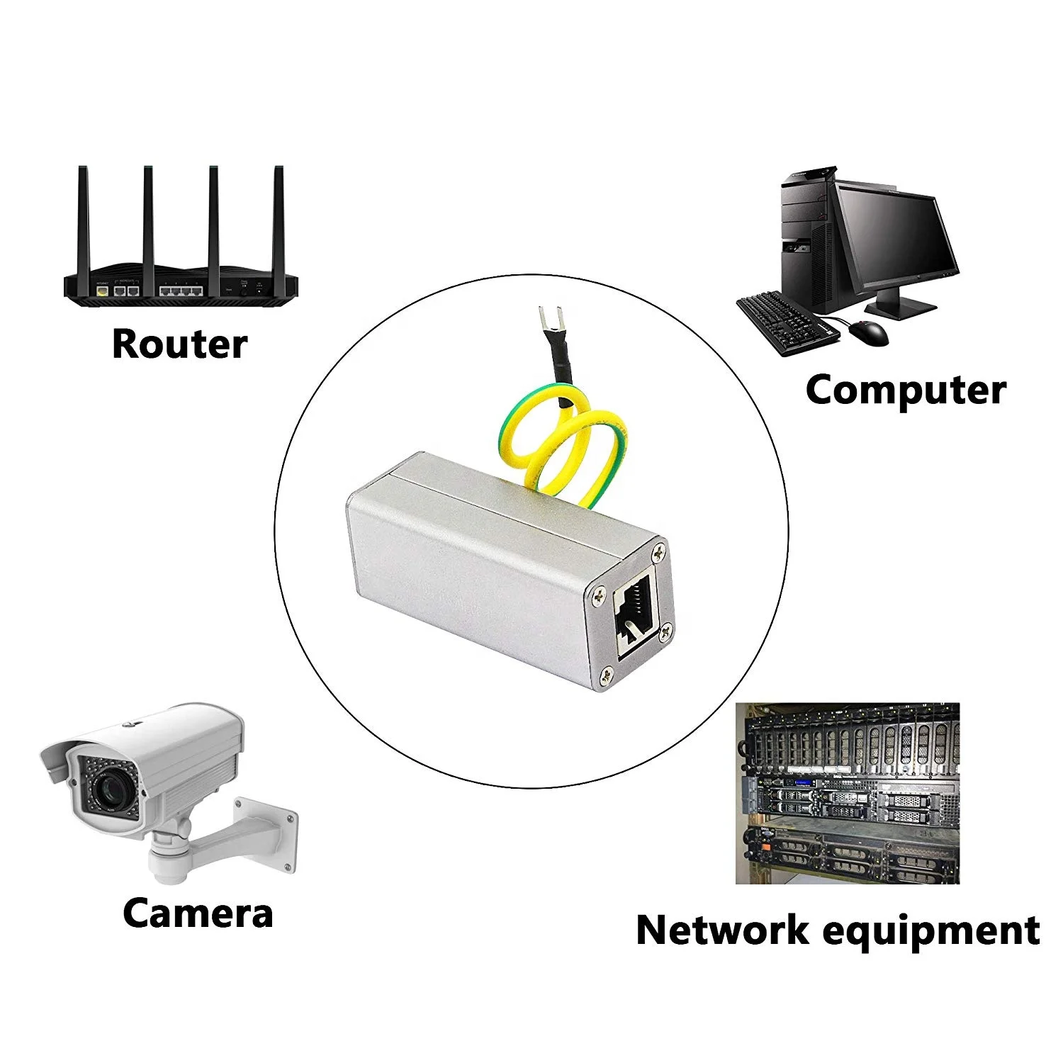 OEM завод vga rj45 Сплиттер Волоконно-оптический медиаконвертер