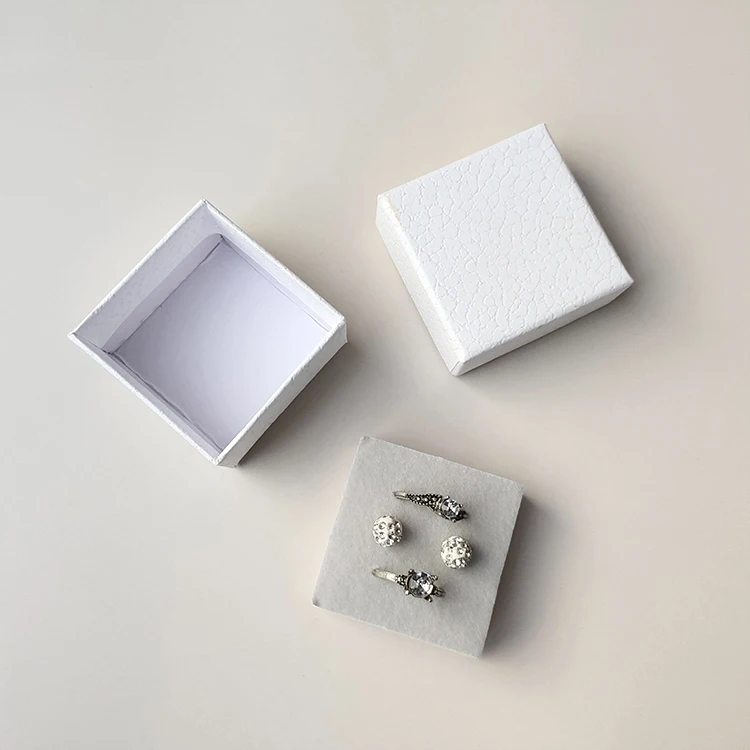 
Custom Paper Necklace Ring Earring Bracelet Jewelry Packaging Box Jewelry Boxes Package 