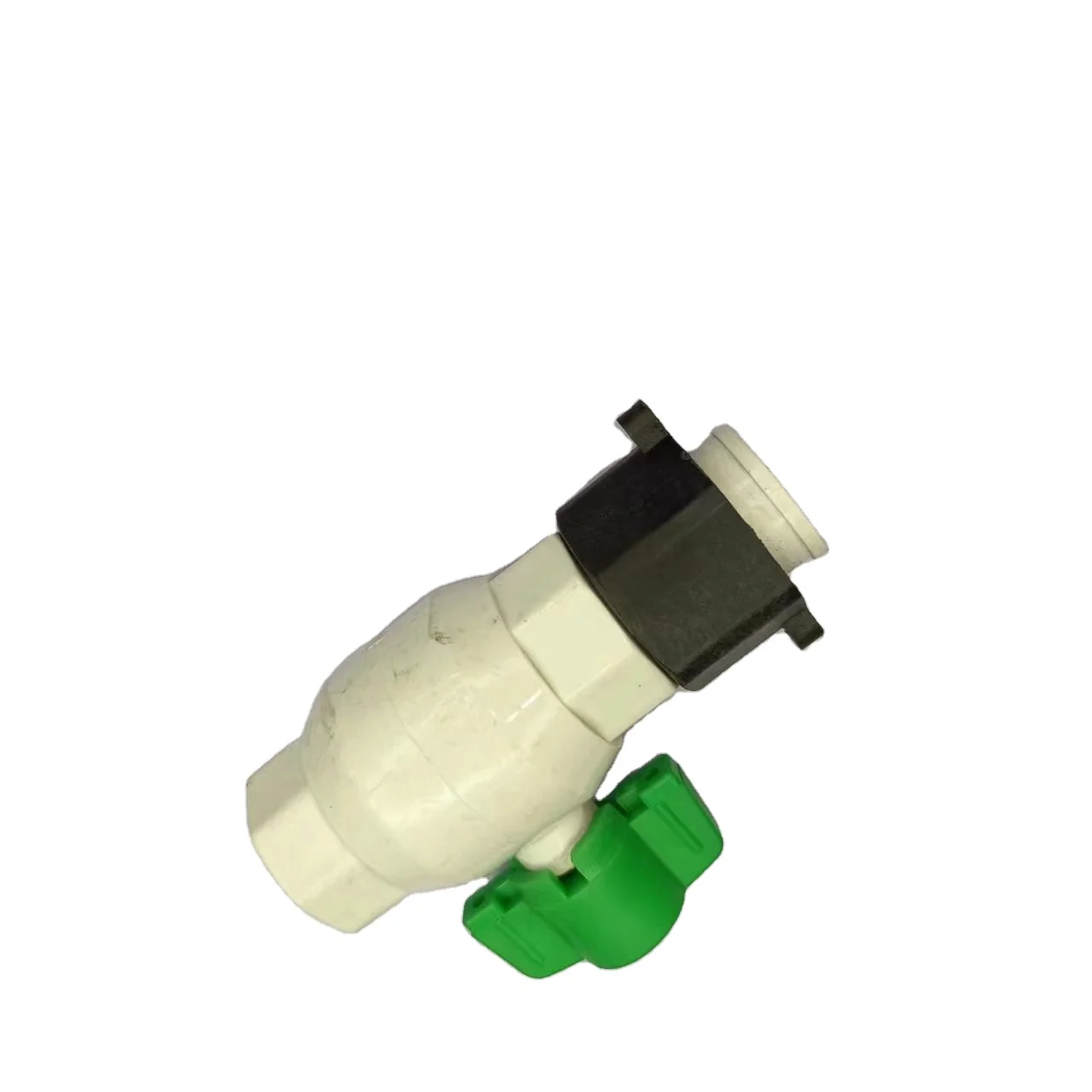 Plastic PPR Ball Valves ABS Handle Gardening Greenhouse light weight cheap price pressure water plastic ball valve with nut