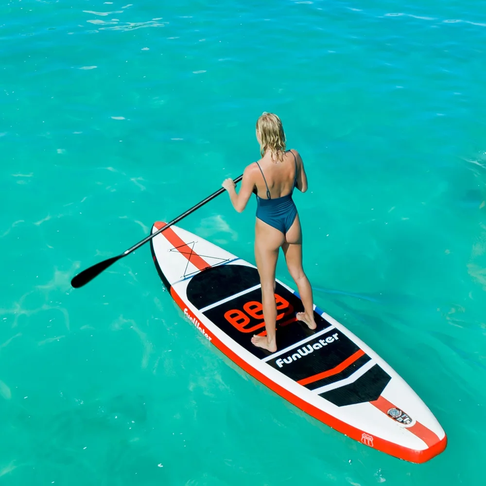 
FUNWATER Drop Shipping sup inflatable paddle board paddelboard surfboard accessories paddleboard surfboard 