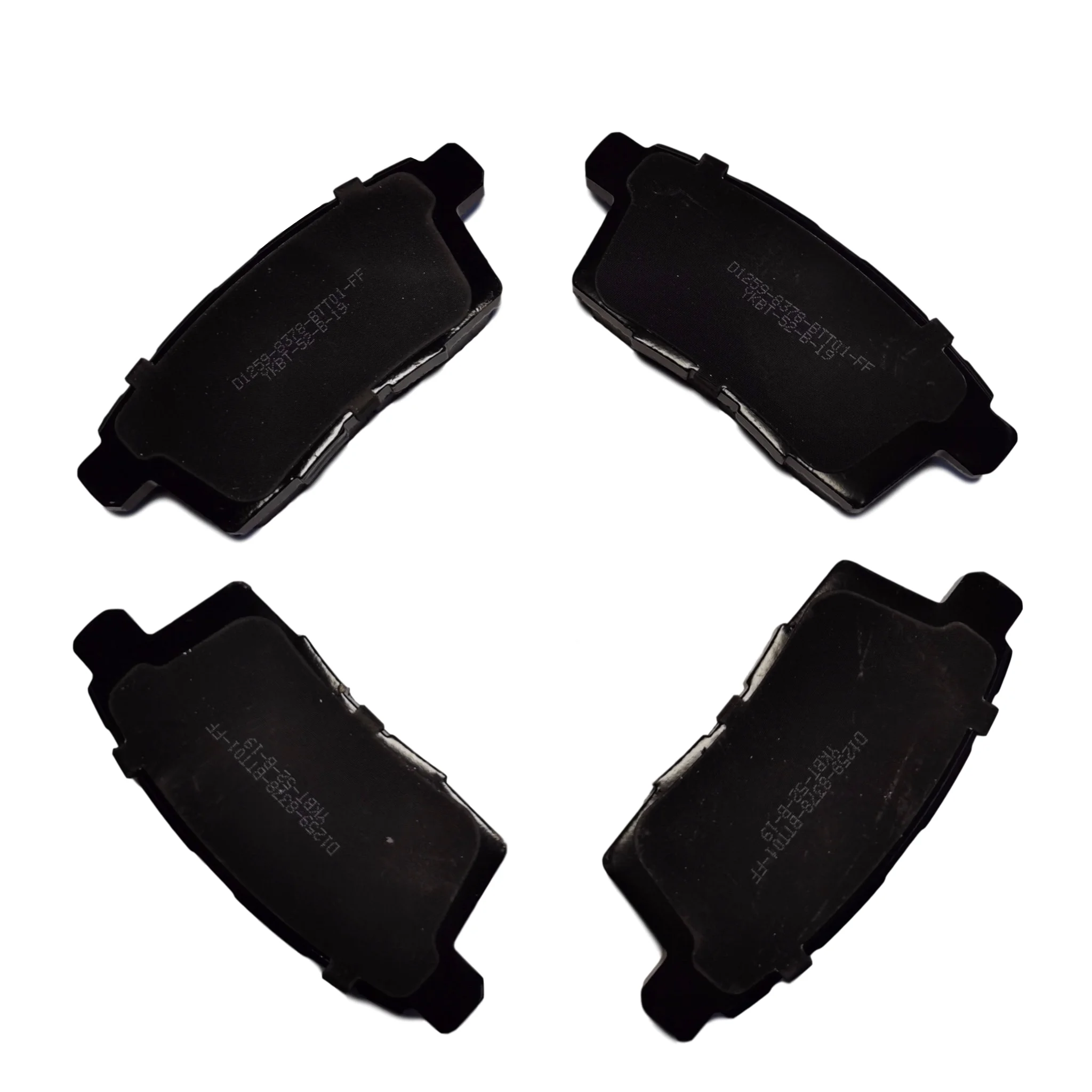 Factory Supply Auto Parts Wholesale Auto Parts Power Brake D1259 L2Y7-26-43Z Disc Pad for MAZDA CX-7