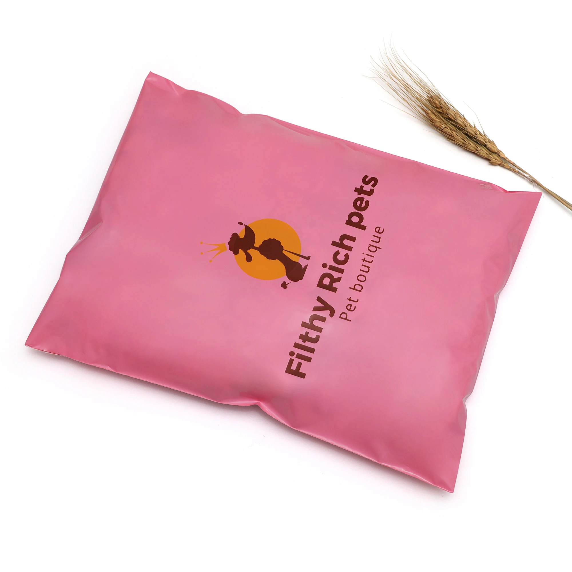 Competitive Price Custom Recyclable Poly Mailer Poly Packing Cheap Manufacturer Low Price Pink Custom Poly Mailer