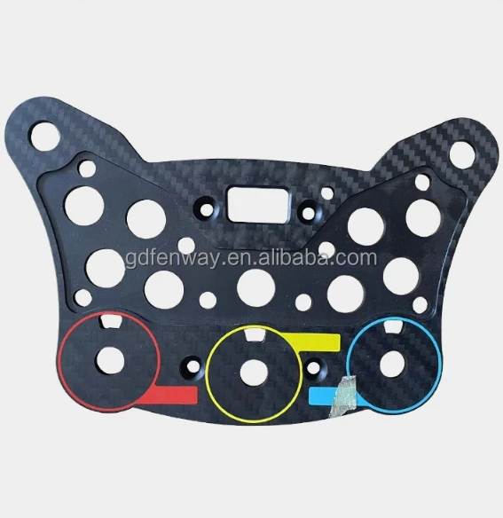 China custom CNC carbon fiber sheets Cutting 3K Twill/Plain Matte forged carbon fiber for cnc