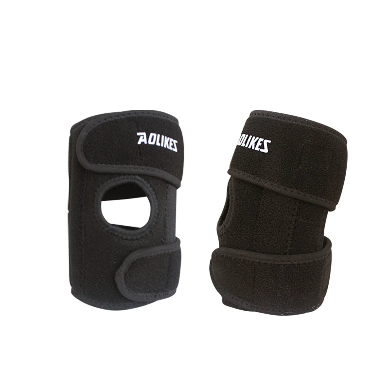 Aolikes C-7946 Avoid Injuries Adjustable Compressive Elbow Support Brace Neoprene Anti-Slip Elbow Sleeve Protector For Cycling