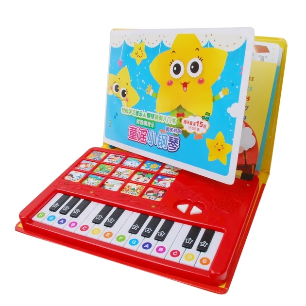Mini Electronic Piano Song Book My First Home Learning Board Books For Kids