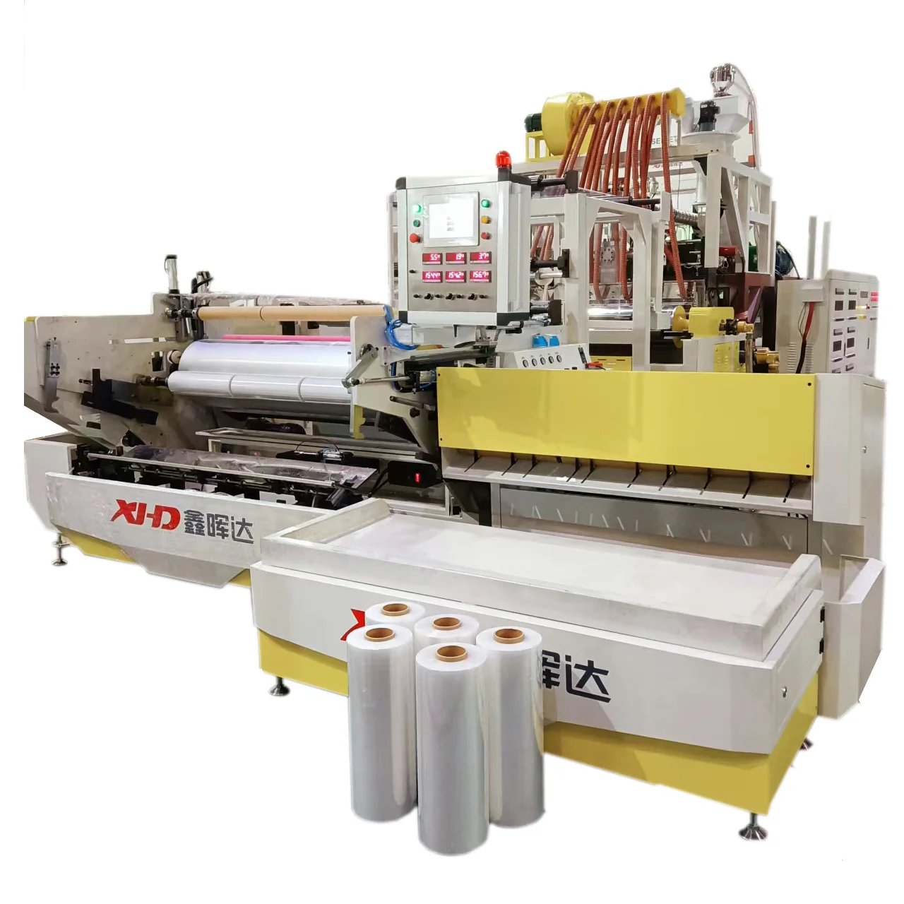 Xinhuida 3 слоя 5 слоев литая Полиэтиленовая Стретч-Пленки Машина штранг-прессования