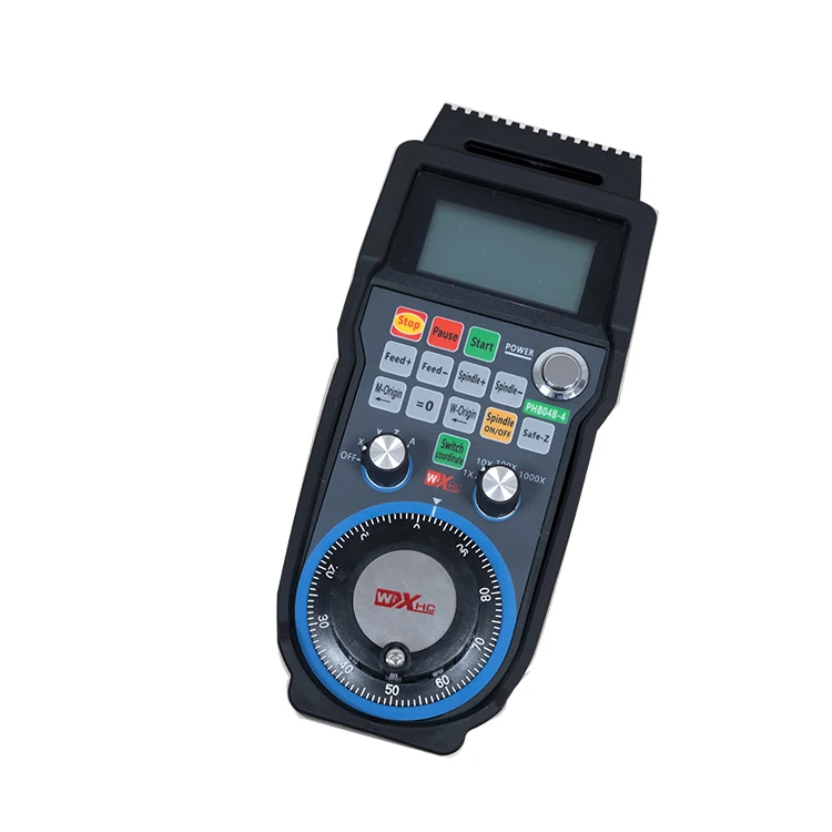 Wireless MPG Programmable  OEM 4 Axis CNC wireless remote control Wireless MPG CNC controller