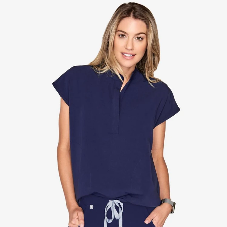 
Custom Doctor Uniforms Medical Nursing Scrubs Uniform With Print Logo 