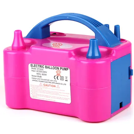 Electric Inflator Balloon Blower Helium Home Automatic Inflatable Pump Portable Tool Double-hole Balloons air Inflator