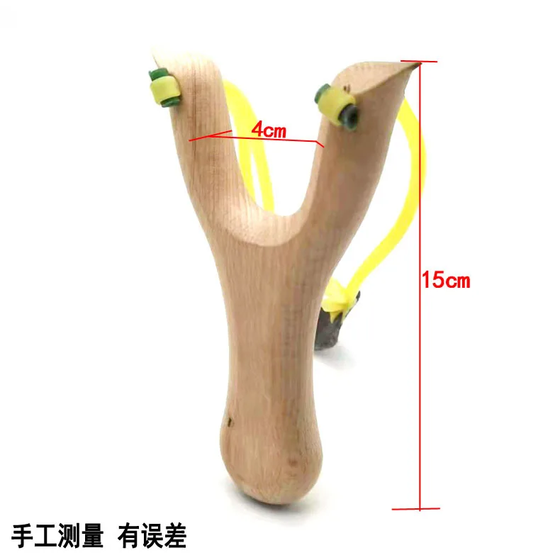 Solid Wooden Slingshot Toys Hunting Slingshot for Catapult Game/Outdoor/Hunting for Kids/Children/Adult Beech Wooden Slingshot