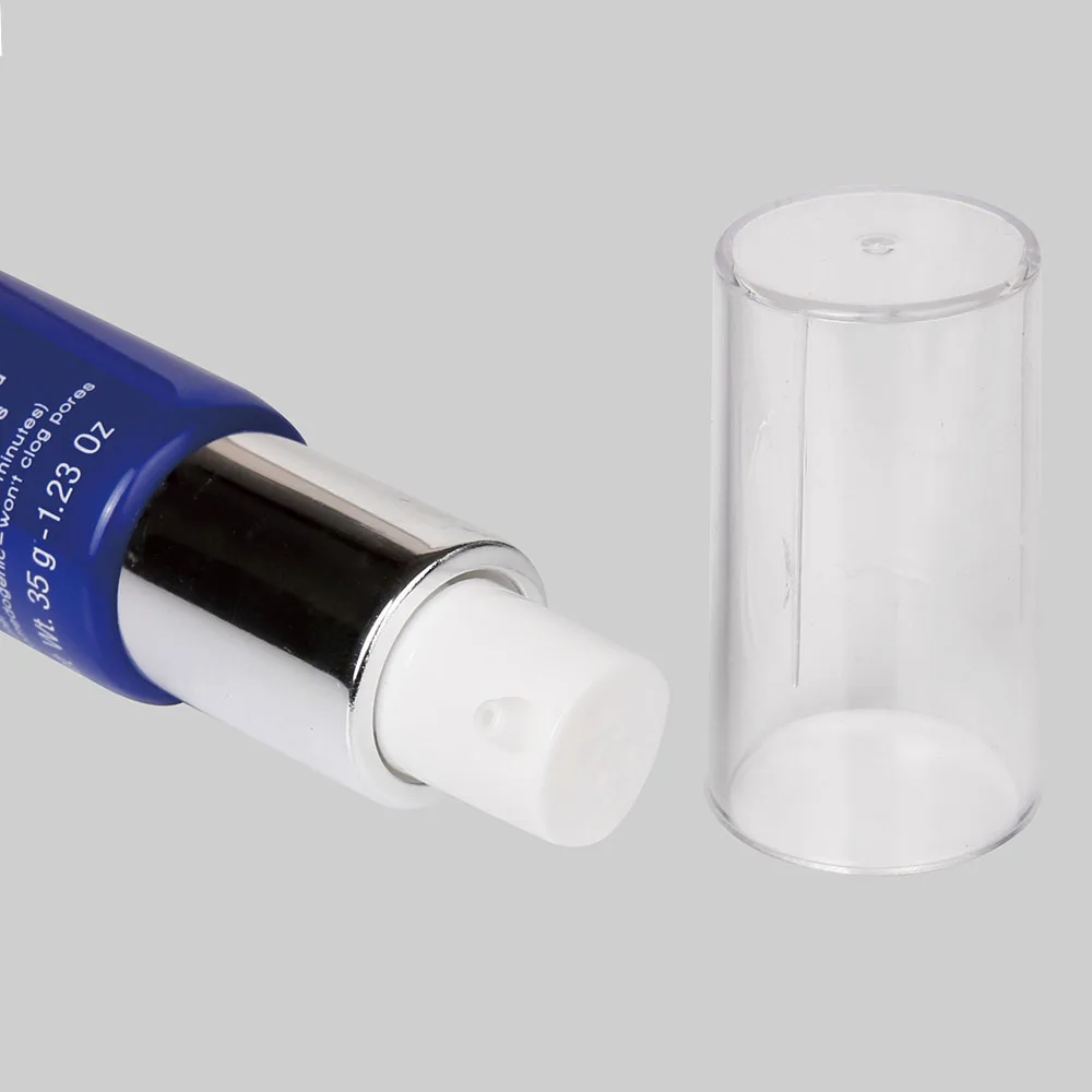 D25mm nifty and lovely small round tube cosmetics without air pump PE tube, used for skin care series