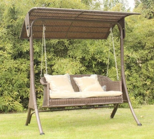Patio Rattan Hanging Swing Chair