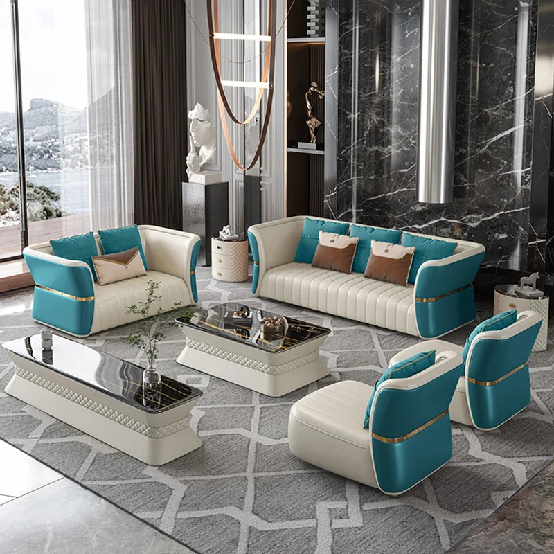 Комплект диванов chesterfield роскошная тканевая мебель для гостиной секционные современные диваны кровать модульная дома