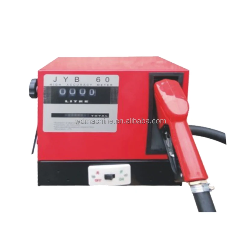 DC12V Electric fuel oil transfer pump,diesel pump with flowmeter,oil pump assembly