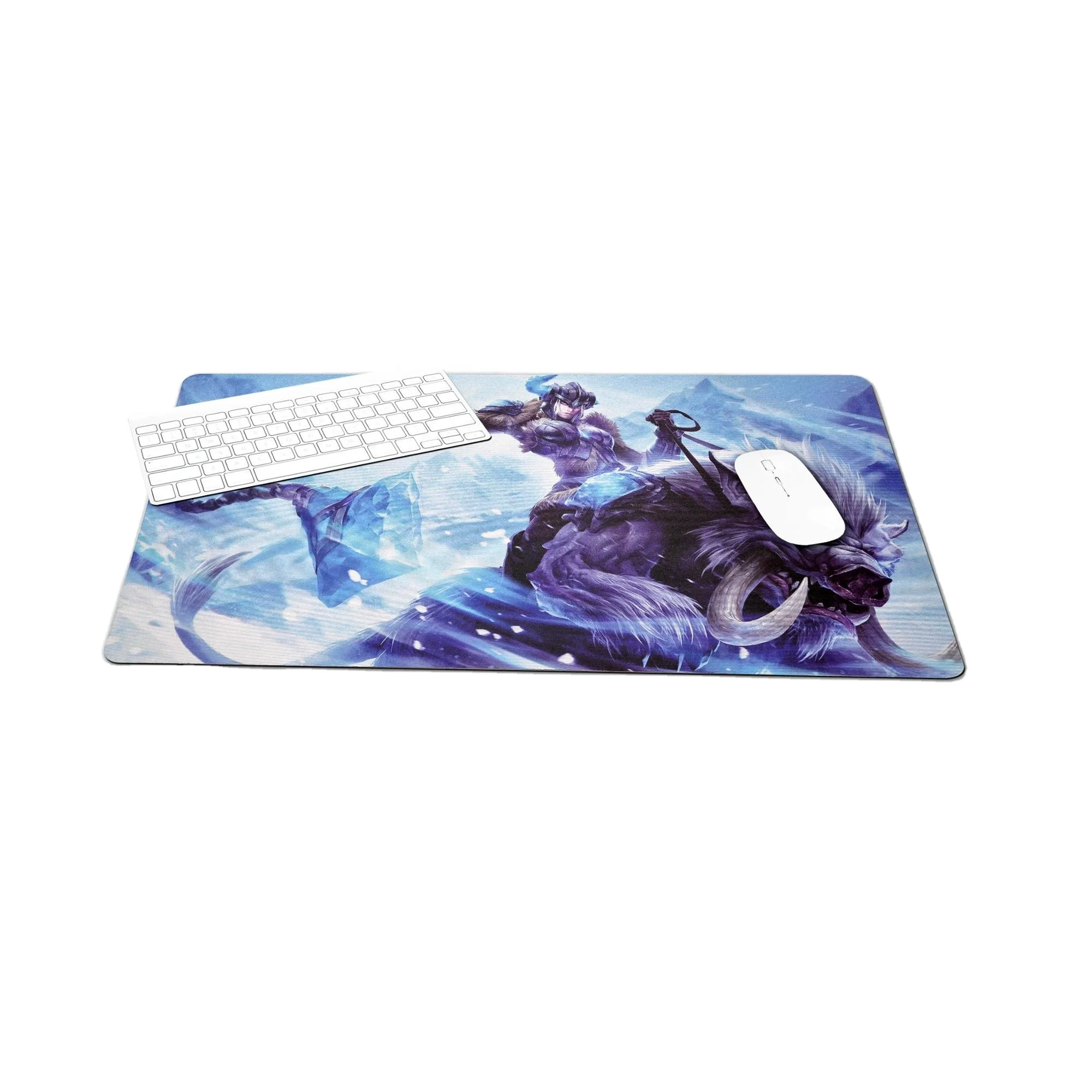 Custom Gaming Mouse Pad Blank Sublimation Gaming Mouse Pads With Stitching Overlocking Big Map Rubber Anime Material Mouse Pad
