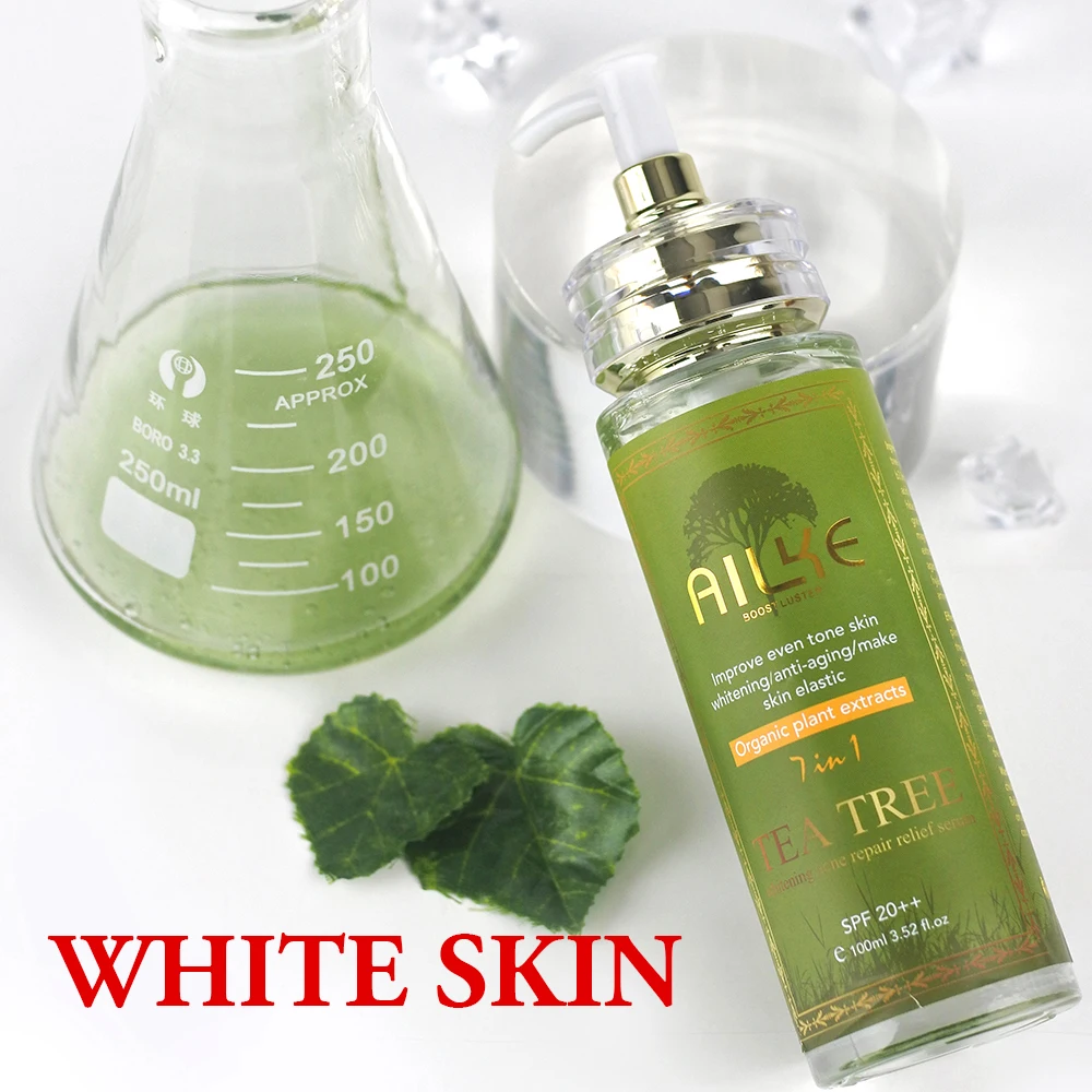 Ailke Private Label Anti Acne Fix Relieve Whitening Tea Tree Serum 100ML