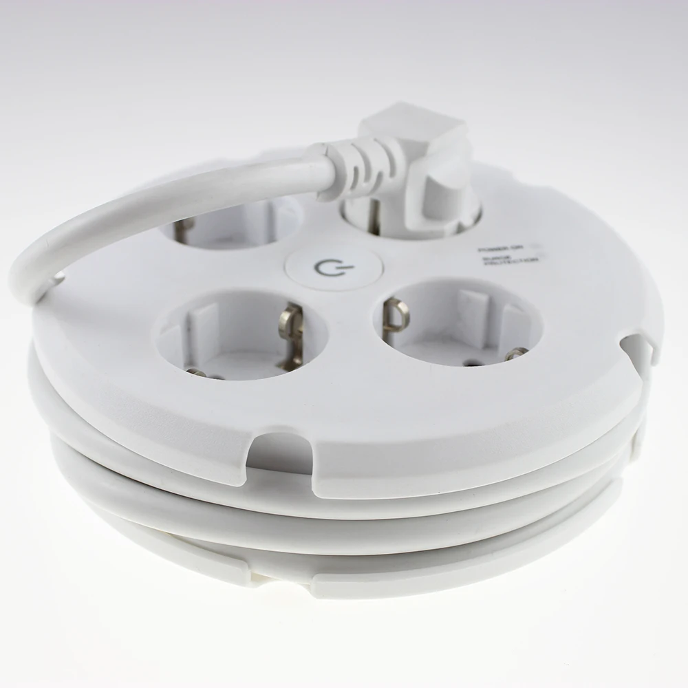 Multi-Outlet Universal Power Strip Travel Adapter Extension Plug Socket With Switch