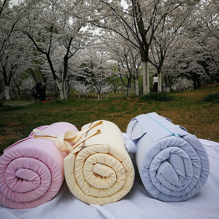 Waterproof sleep well portable memory foam folding mattress