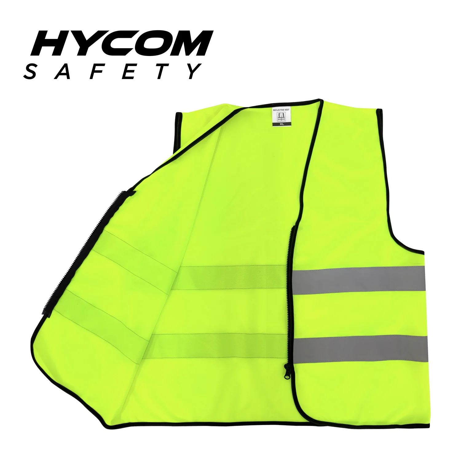 HYCOM RVE008 High visibility reflective safety vest with customized logo  safety vest reflective safety