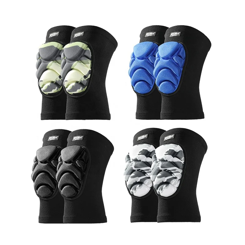 JINGBA Flexible Adult Knee Pads Thick EVA Foam for  for House Cleaning Construction Work Volleyball Football Dance Knee Sleeve