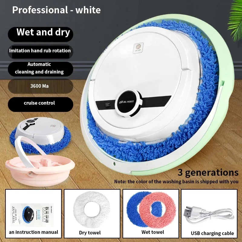 Smart Home Appliances Robotic Dust Cleaning Machine Robot Vacuum Cleaner Portable Floor Mopping Sweeper